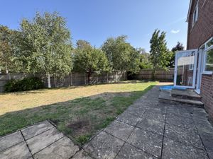 Rear patio- click for photo gallery